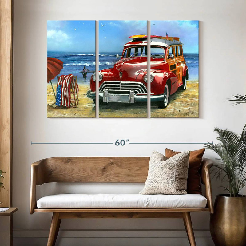 Surfin USA, H 32 po x l 50 po