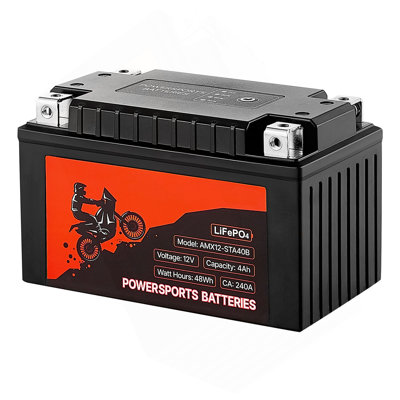 Batterie pour motocyclette 12V 4Ah YTX12-BS