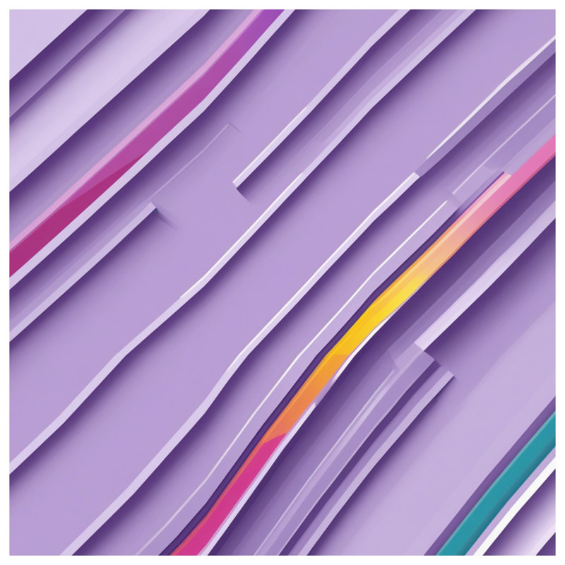 Housses de couette mauves à rayures diagonales, Lit simple