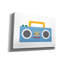 «Retro Boombox» par Ann Kelle Designs, art mural sur toile-64709580