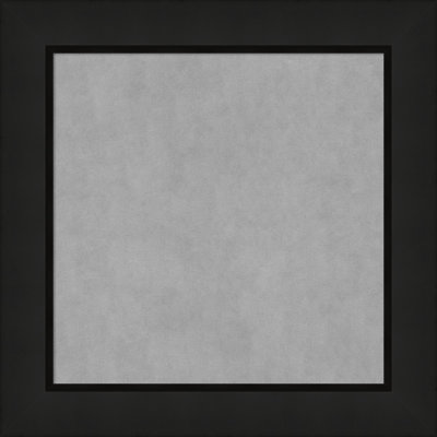 Tableau magnétique à cadre étroit noir minuit