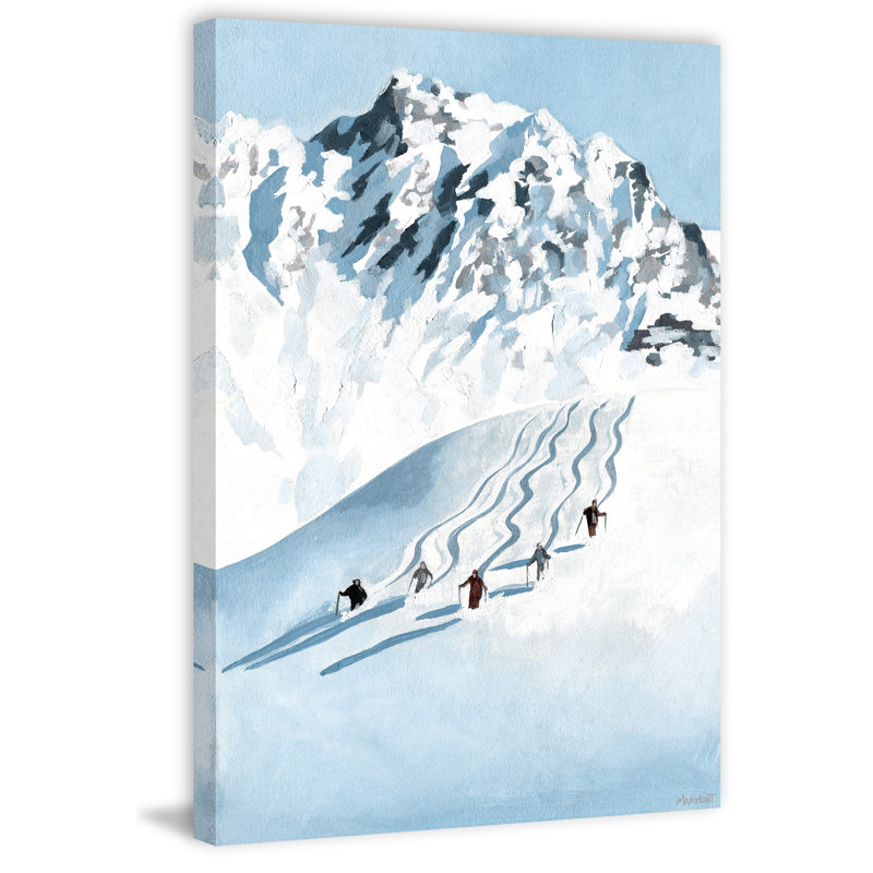 " Racing The Slopes " by Marmont Hill, 45'' H x 30'' W x 1.5'' D