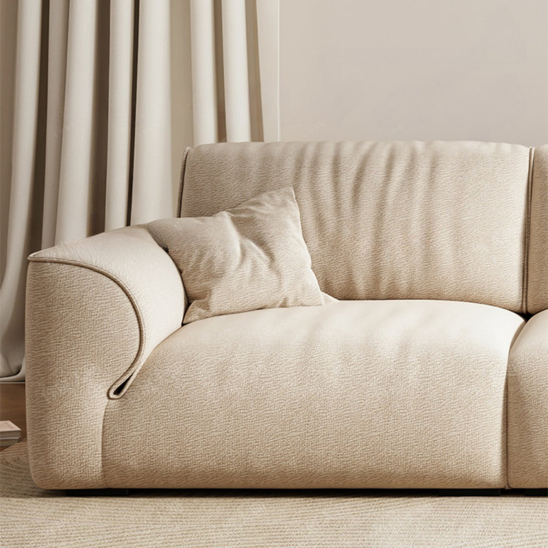 Canapé en tissu avec dossier réglable, 2, H 33,46 po x l 86,61 po x P 47,24 po