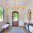 4 - Light Dimmable Kitchen Island Linear Chandelier
