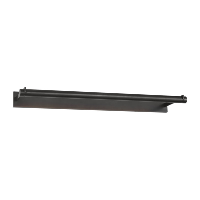 Katan Dimmable LED Wall Mount Picture Light,  Bronze, 2.8" H x 30" W x 8.3" D