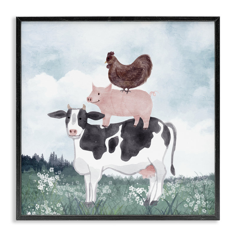 Giclée encadrée, par Kim Allen, Giclée noire de minuit encadrée, H 12 po x l 12 po