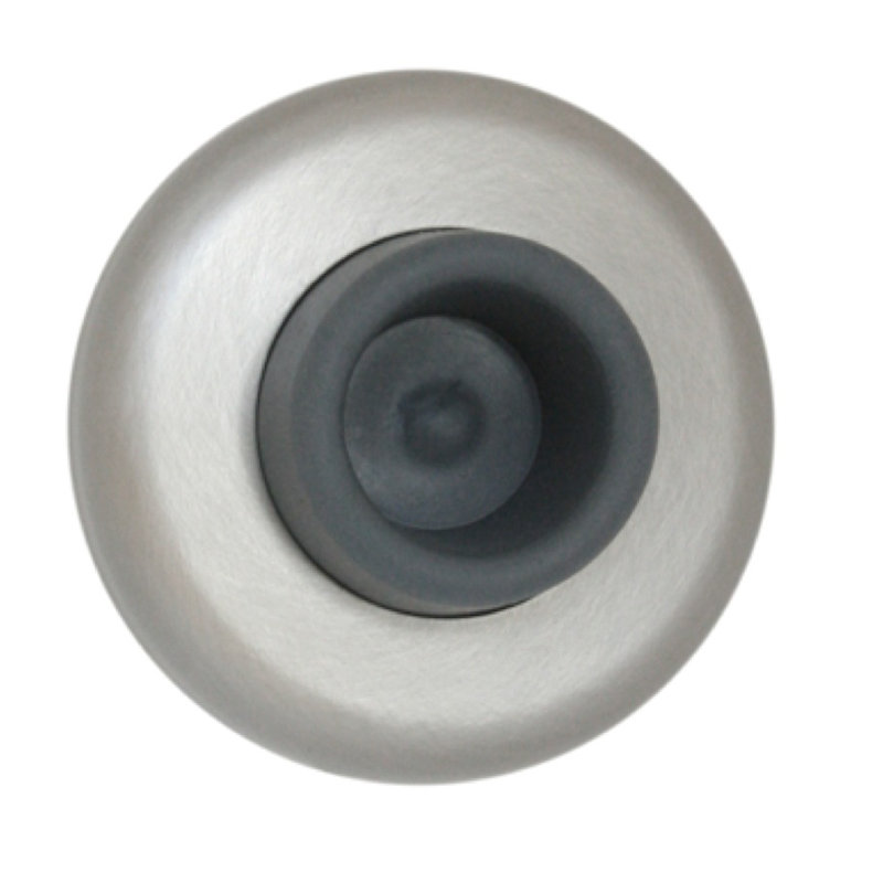 Door Stop, Brushed Nickel