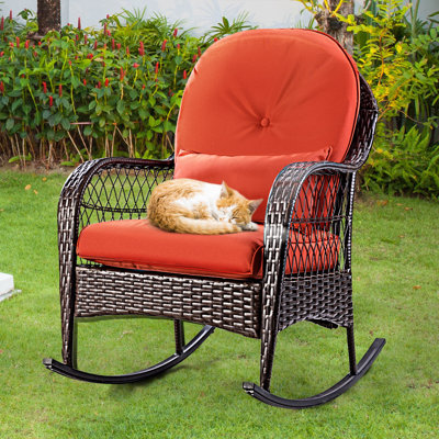 Ambrosio Outdoor Rocker Chair