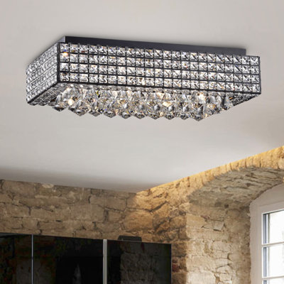 Plafonnier encastré 8 lumières 23 po Bennett
