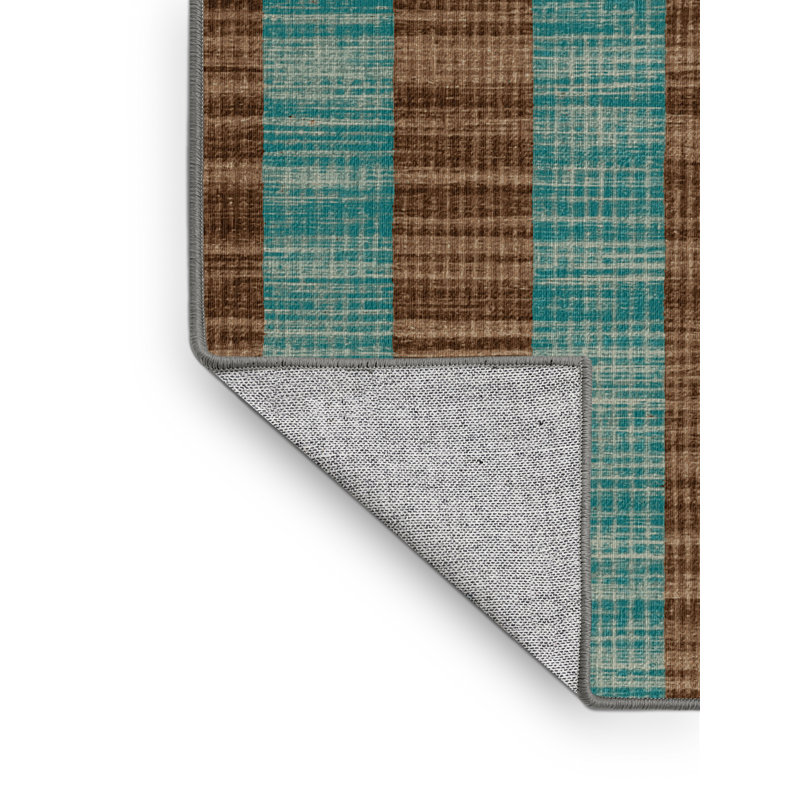 Tapis botanique lavable à la machine, Rectangle 8 pi x 12 pi