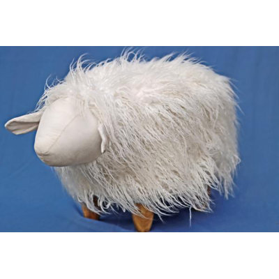 81.28cm Wide Novelty No Pattern Sheep Ottoman
