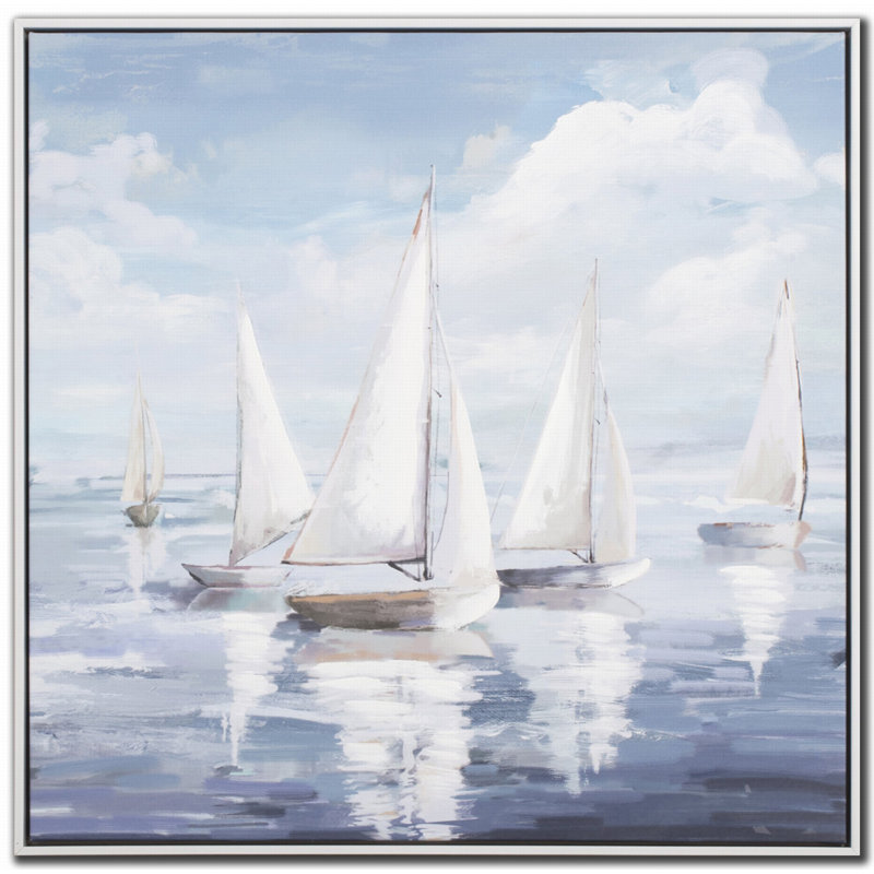 Sailboat Symphony II Canvas Wall Art