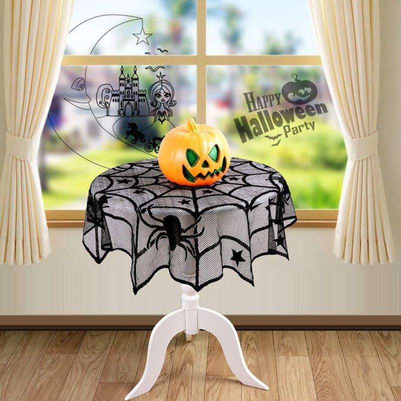 Nappe de fête d'Halloween Spiderweb