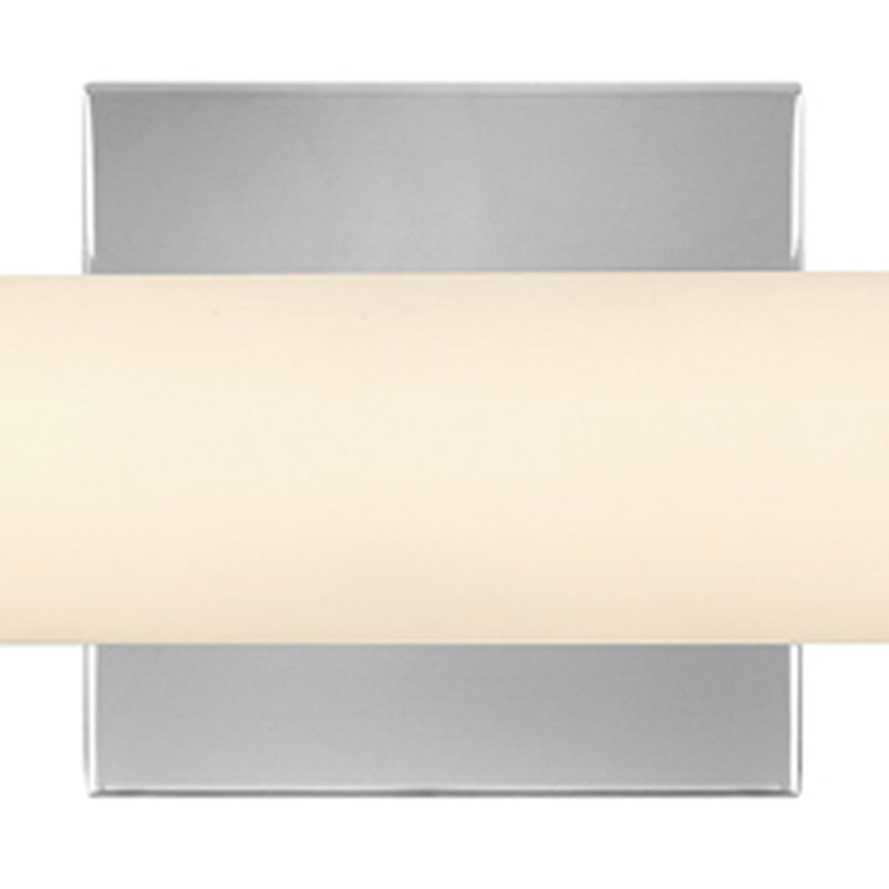 Barre d'éclairage de salle de bain 1 lumière DEL Aryon, Chrome