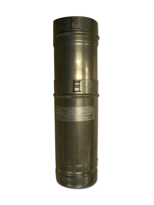 Adjustable Straing with Single Wall Venting, 5.5" H x 5.5" W x 10" D
