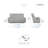 Dashai 81'' Chenille Fabric Manual Double Reclining Sofa