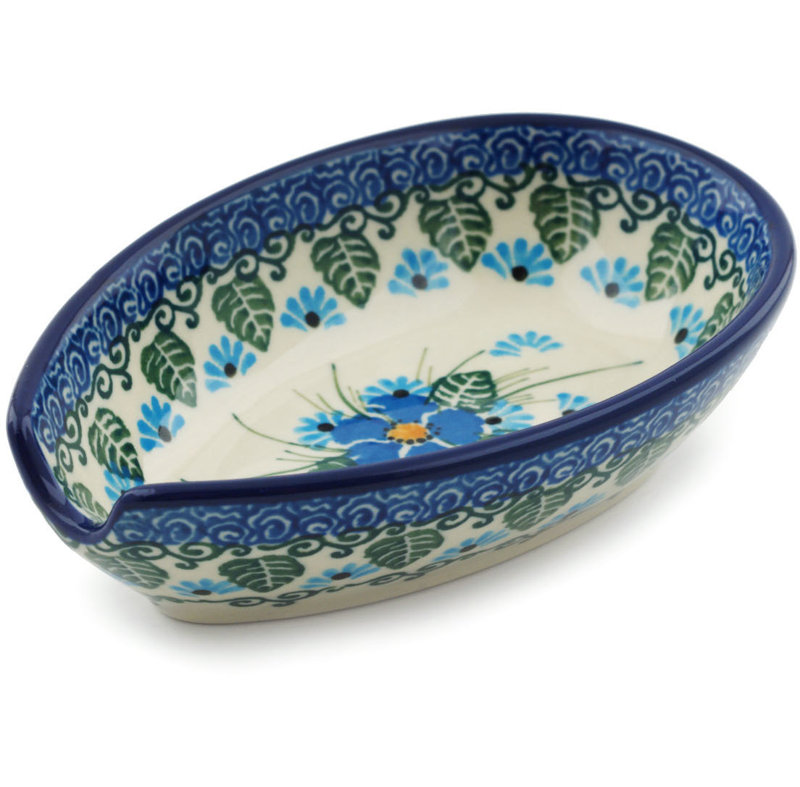 Rowen Ceramic / Porcelain Oval Spoon Rest