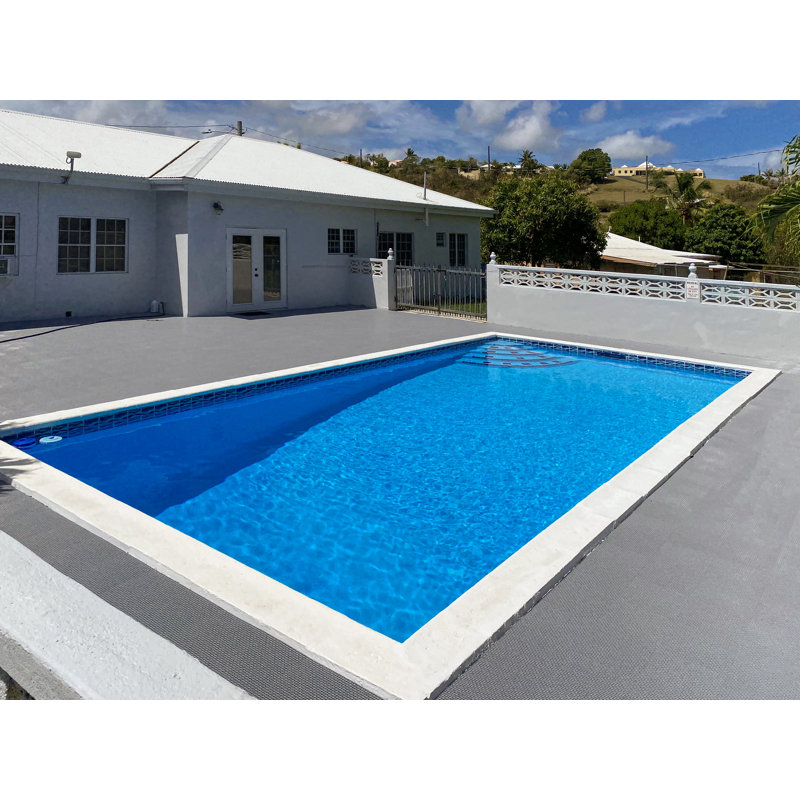 Big Floors Duragrid Outdoor Modular Interlocking Multi-Use Plastic Deck Tile, Beige