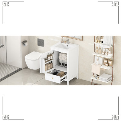 Freestanding Standard With Top
