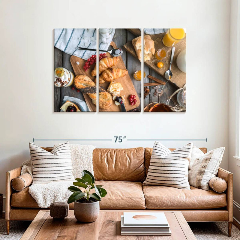 Bread For Breakfast, 36" H x 57" W