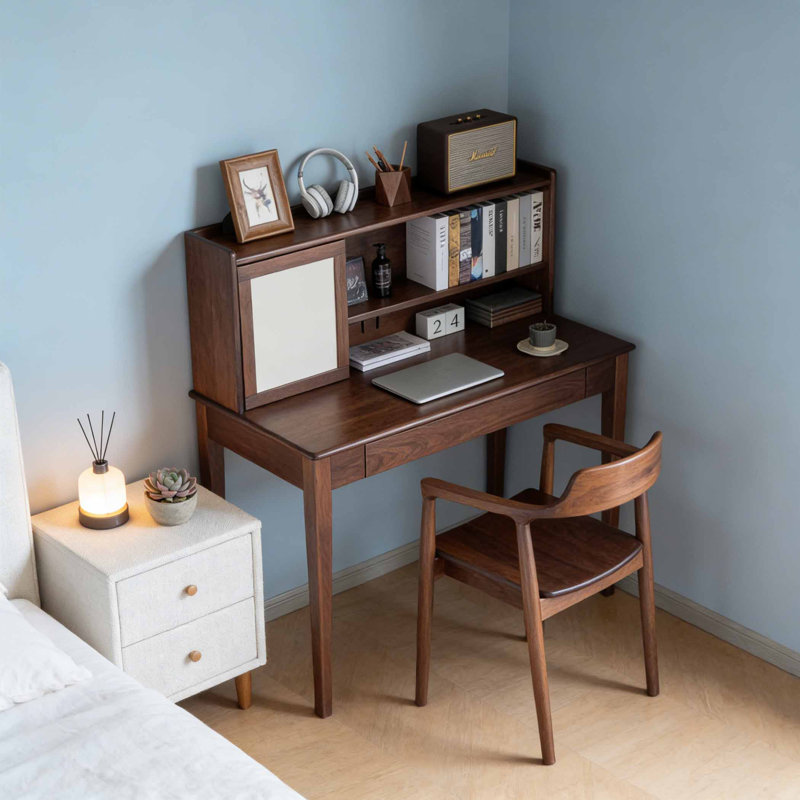 Bureau de style américain, H 48,03 po x l 55,12 po x P 25,2 po