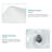 Bathroom Semi-Recessed Vessel Sink Ceramic Above Counter Basin Sink-124176886-118434222-124176885