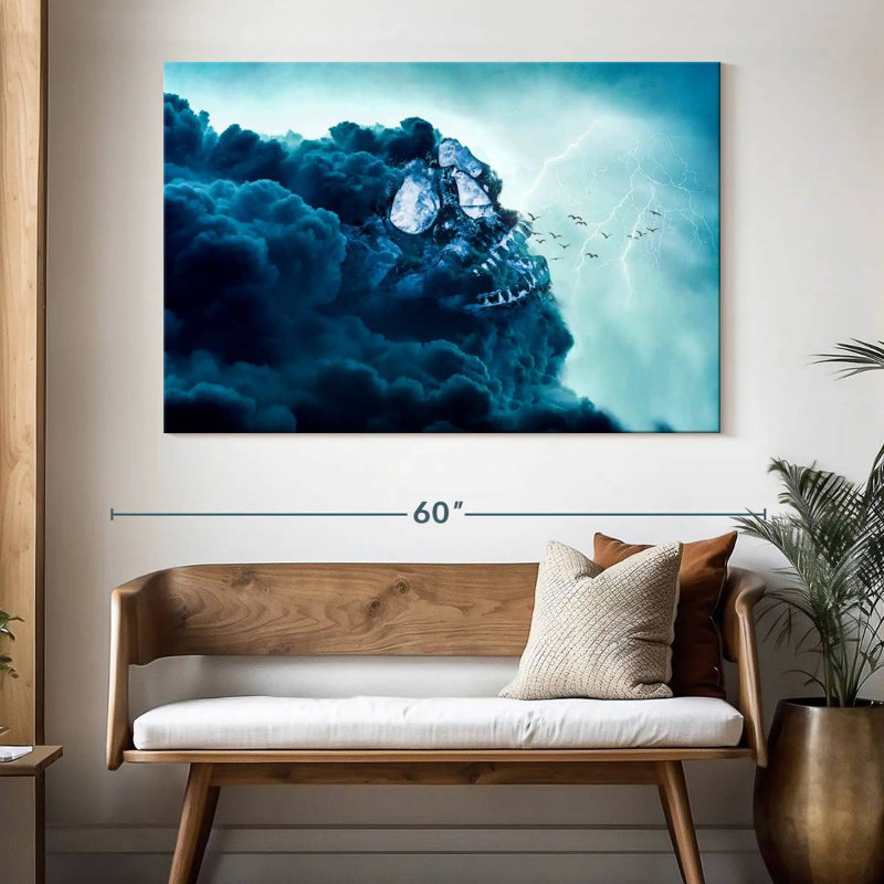 Kerner Cloud Of Darkness, 34" H x 51" W