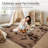 Tie-Dye Washable Shag Area Rugs Non-Slip Fluffy Shag Plush Fuzzy Shaggy Rug for Living Room, Bedroom, Home Decor-473136036