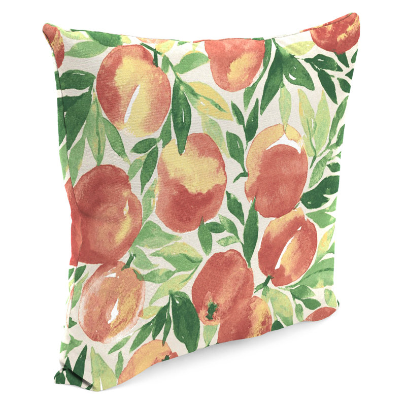 16" x 16" Outdoor Throw Pillow, Lodge Umber