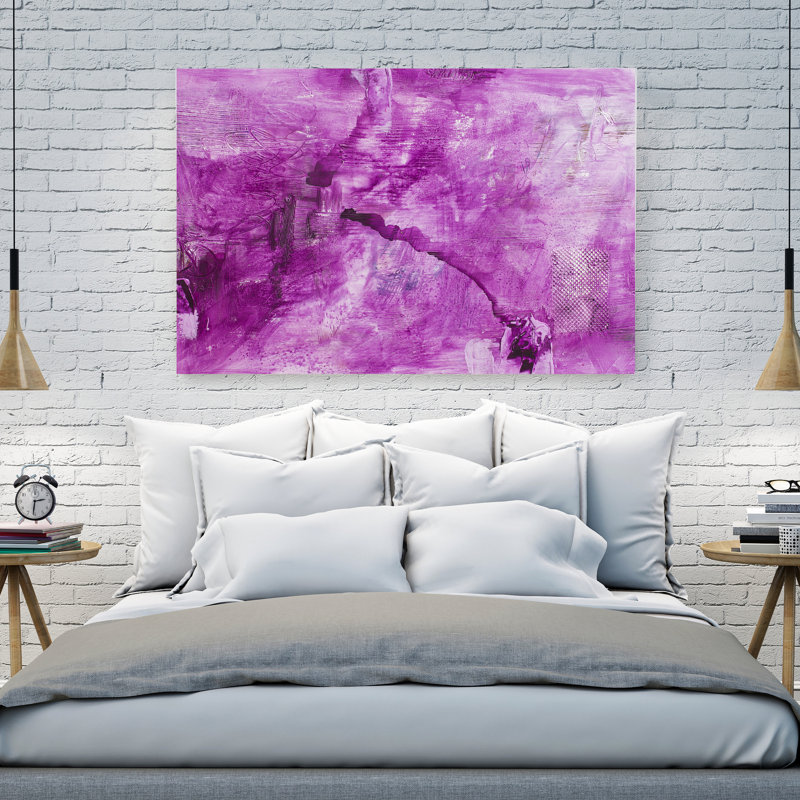A Triple by Kent Youngstrom - Wrapped Canvas Painting, 30cm H x 46cm W x 4cm D