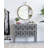 Circle Wall Mirror With Iron Frame-1453768887