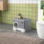 PP Enclosed Cat Litter Box with Scoop-96130708
