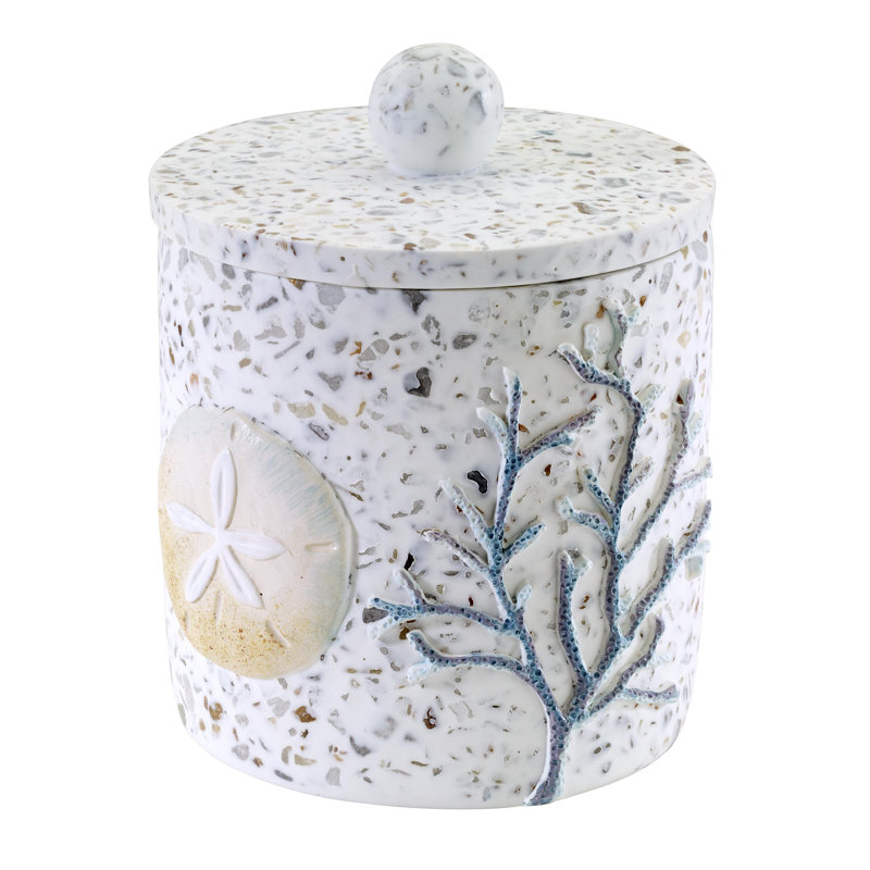 Coastal Terrazzo Bath Jar