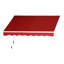 Retractable Patio Awning Shelter UV Protection, 2.5mx2m