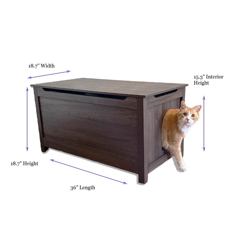 Tucker Murphy Pet™ Allyannah Litter Box Enclosure & Reviews | Wayfair