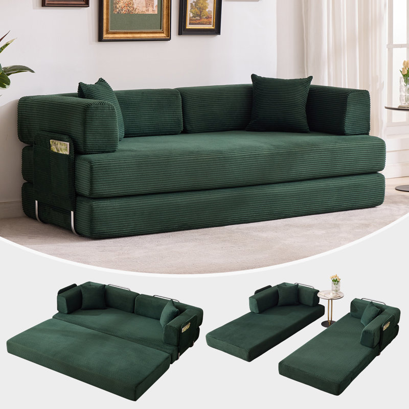 Cotton Blend Sofa Bed