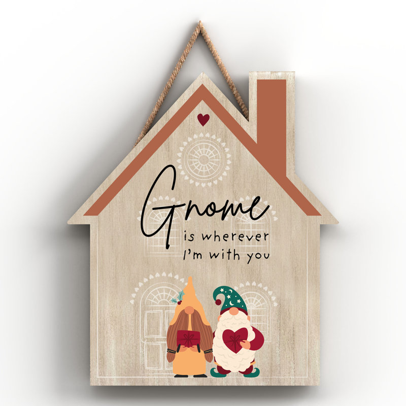 Vivid Squid Wholesale Gnome Is With You Festive Gonks Wall Decor