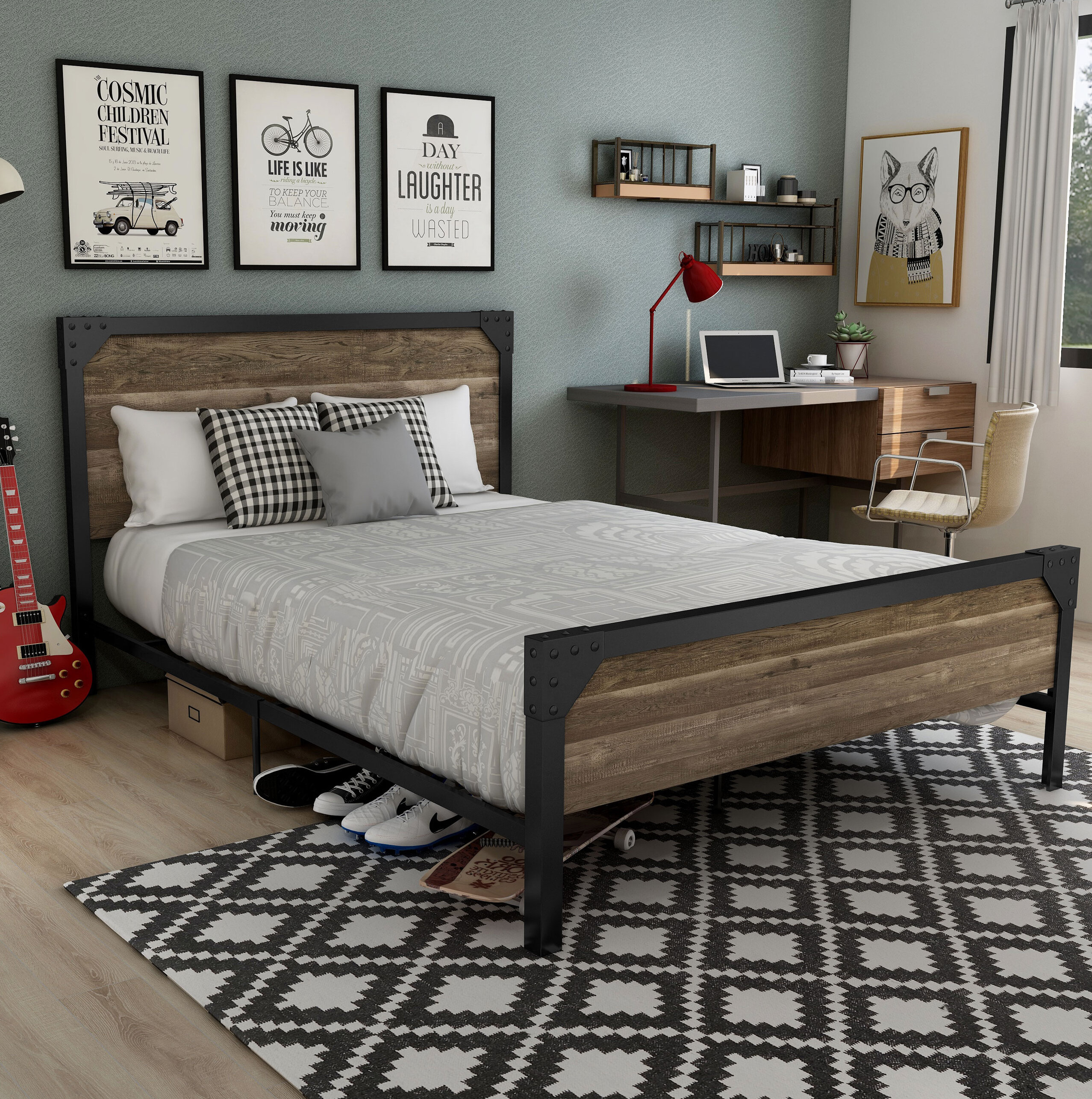 17 Stories Bed & Reviews - Wayfair Canada