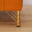 Canapé 85,63 po style Mid-Century moderne avec coussins moelleux et pieds en métal-486884191