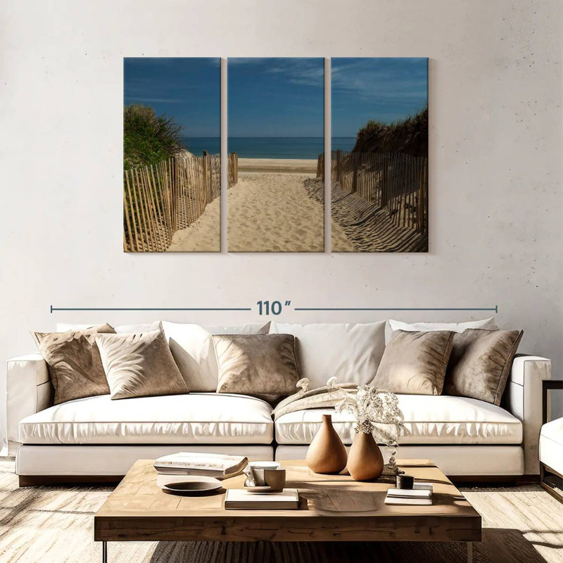 Gillard Path To Cape Cod Beach, 48" H x 74" W