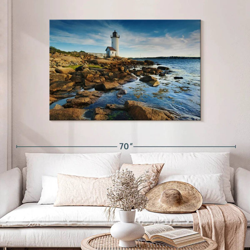 Phare Aletra Annisquam, H 32 po x l 48 po