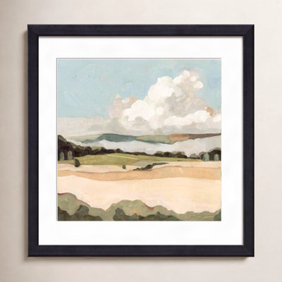 Cumulus Landscape II Painting by Emma Scarvey