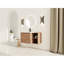 Meuble-lavabo mural de 36 po comprenant lavabo en céramique blanche, petites tablettes de rangement, porte simple à fermeture en douceur, garniture de rangement, contreplaqué, meuble-lavabo Scratch & Water, fonctionnement silencieux, rebords arrondis-1633451085