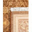 Tapis unique noué à la main chocolat Keenan, 6 pi 2 po x 9 pi 2 po