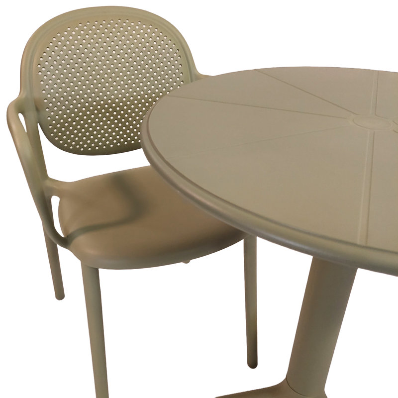 Blagota 2 - Person Dining Set, Green/Green/Green