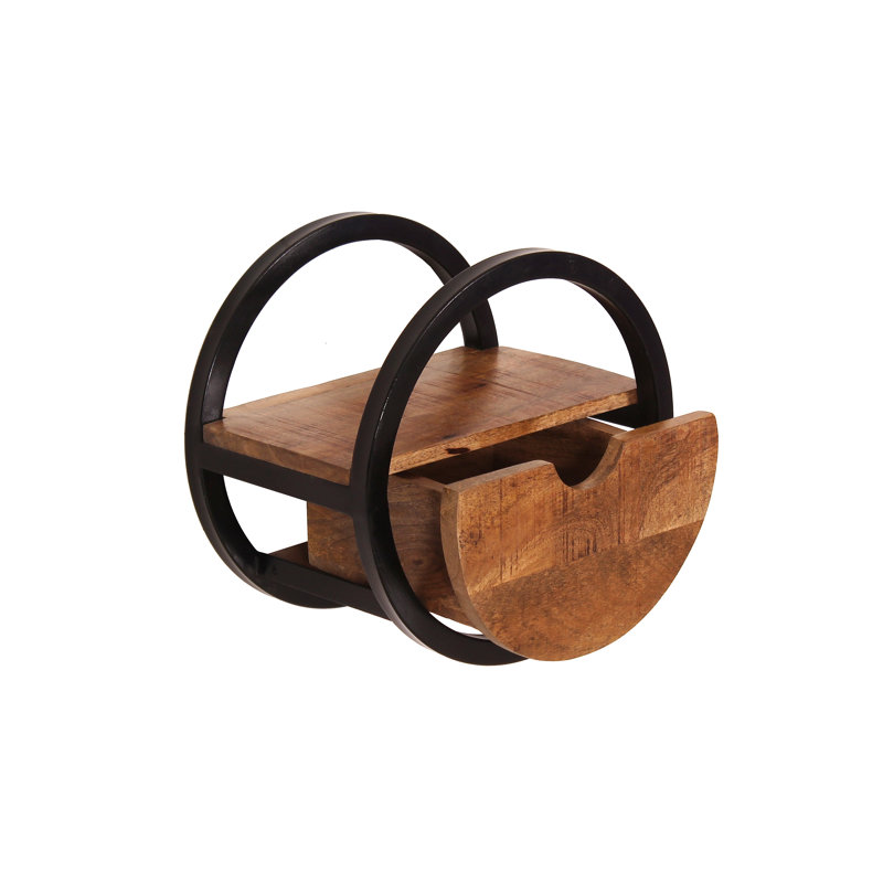 Circle, 50cm H x 50cm W x 20cm D, Brown