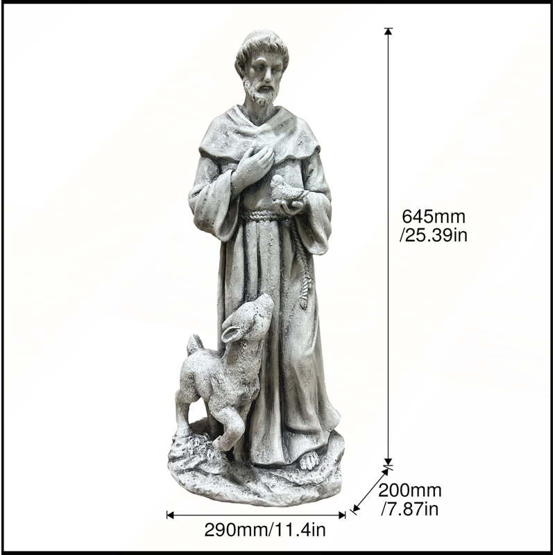 Ornement magnésien en oxyde de magnésium