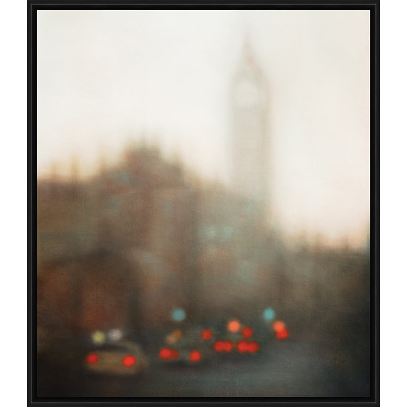 Castle in the Air 3 Framed Print Canvas, 26" H x 23" W x 2" D