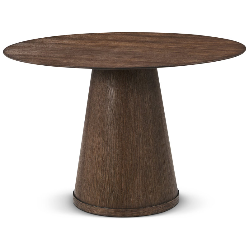 Madrid/WRC Dining Table, 30" H x 45.28" L x 45.28" W, Brown
