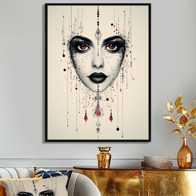 Keldyn - Méditation monochrome de la femme «Spirit III» - impressions sur toile glamour